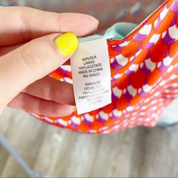 Nanette Lepore Beaded Silk Halter Tank Top 0 - Picture 8 of 8